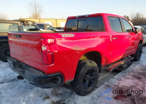 2019 Chevrolet Silverado 1500 Lt Trail Boss z USA, uszkodzony, nr VIN 3GCPYFED9KG195651